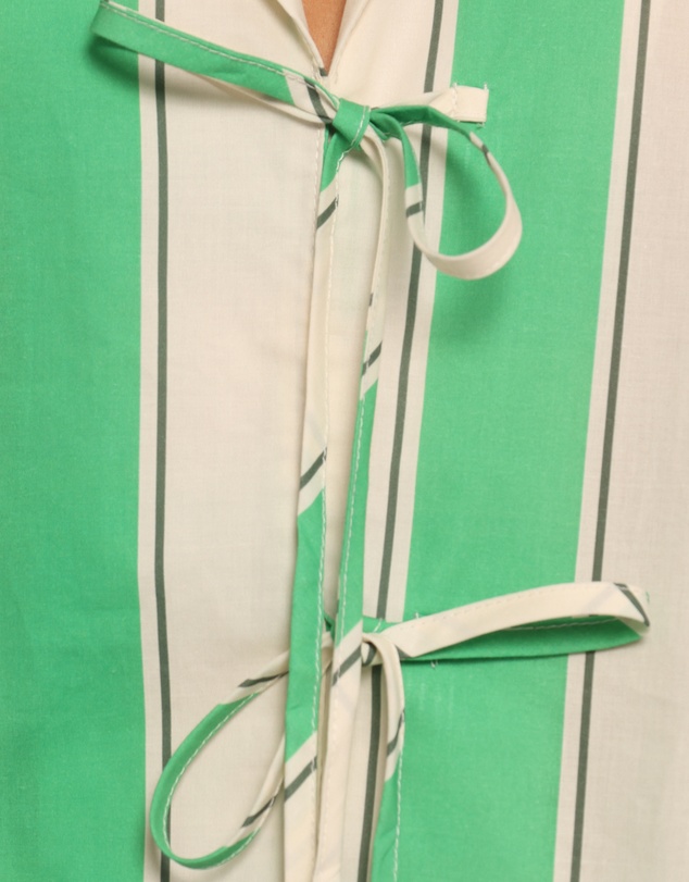 Petal & Pup - Shailene Top - Green Stripe