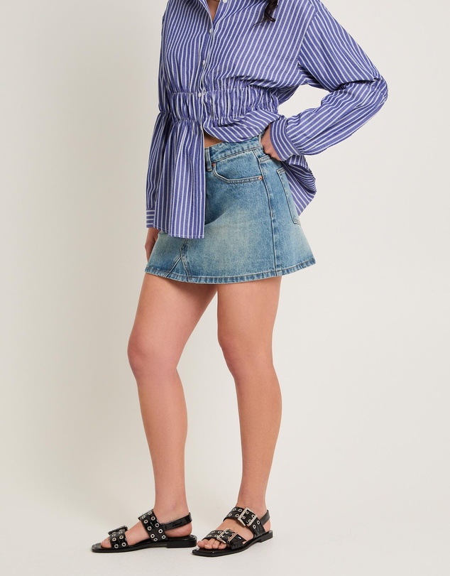 Subtitled - Hazel Denim Skirt