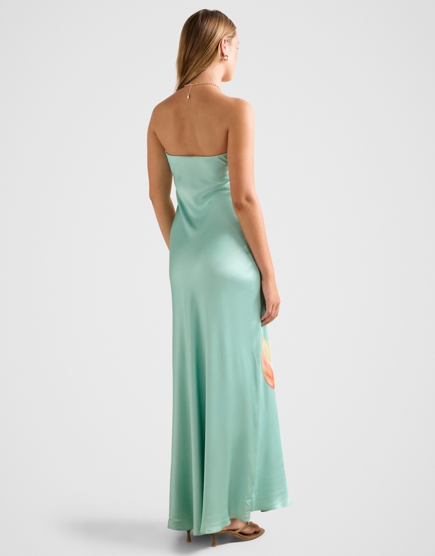Forever New - Estelle Satin Strapless Maxi Dress