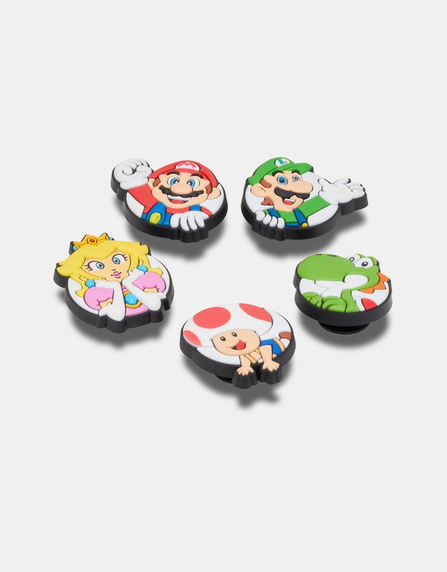 Crocs - 5-Pack Super Mario Core Jibbitz - Kids-Teens