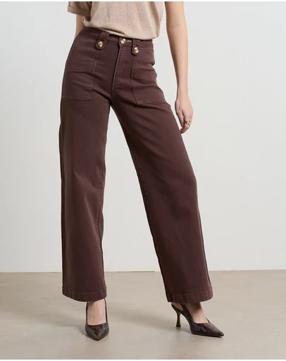DRICOPER DENIM - Carrie Wide Straight Leg Jeans