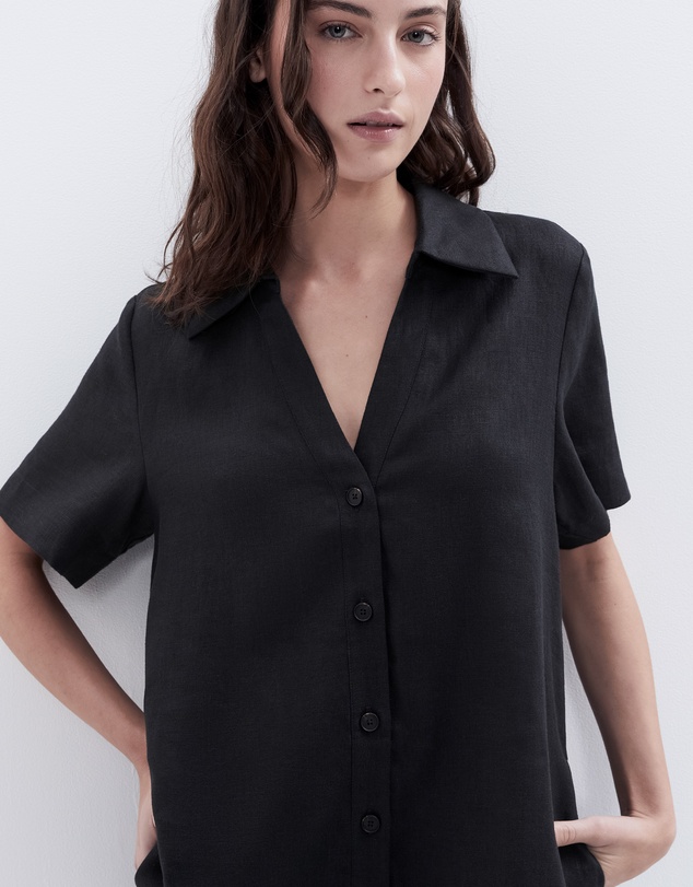 UNISON - Collared Button Through Dress