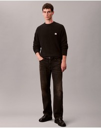 Calvin Klein Jeans - Waffle Cotton Monogram Jumper