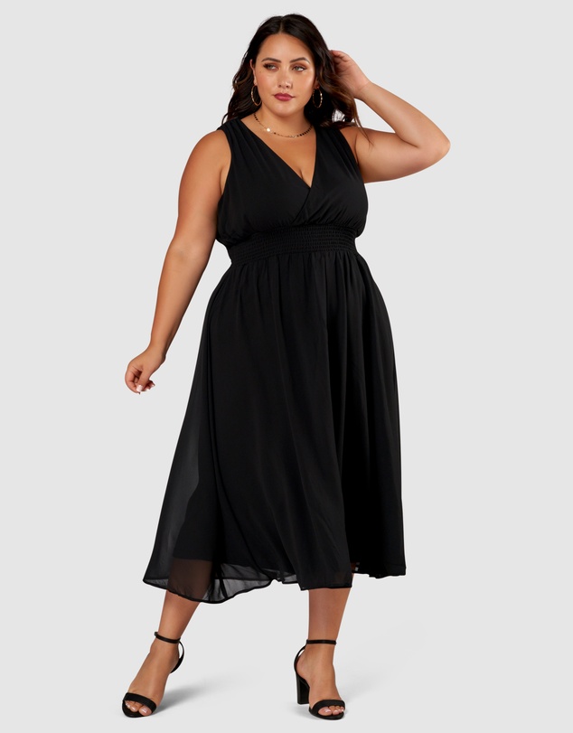 Pink Dusk by Curve Project - Watermelon Sugar Maxi Dress