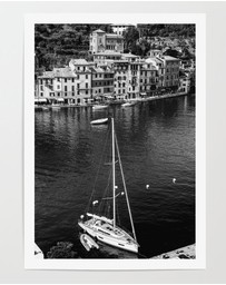 LEGGERA - Yachts of Portofino B&W Print