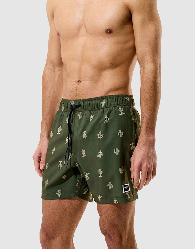 Speedo - Printed Redondo Edge Volley Shorts 16-Inch