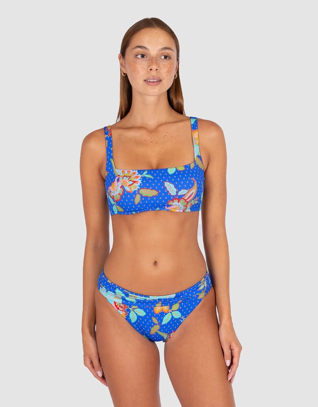 Baku Swimwear - Spice Temple Square Bralette Bikini Bra Top