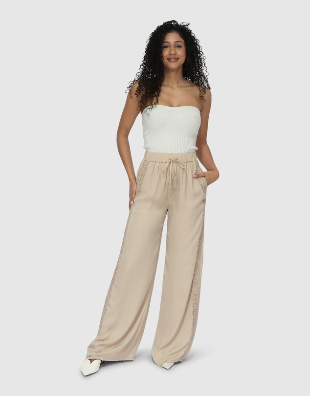 Belle & Bloom - Everywhere All At Once Wide Leg Pant