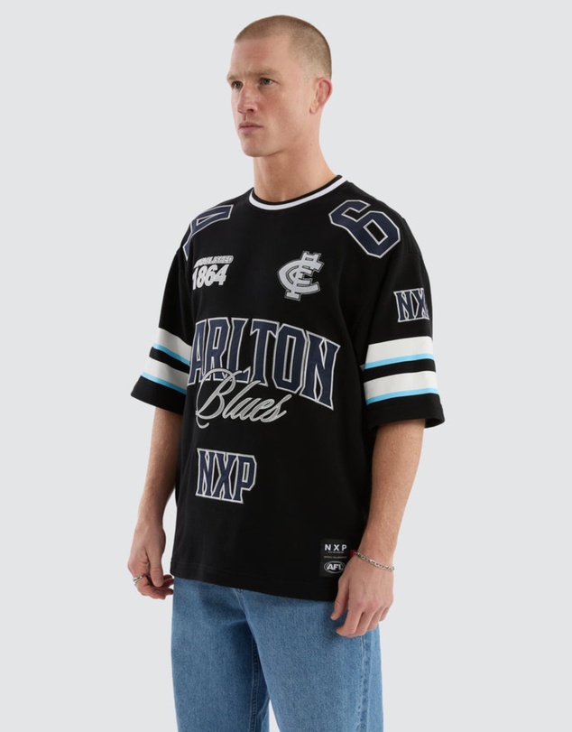 Nena & Pasadena - Carlton League Loopback Tee