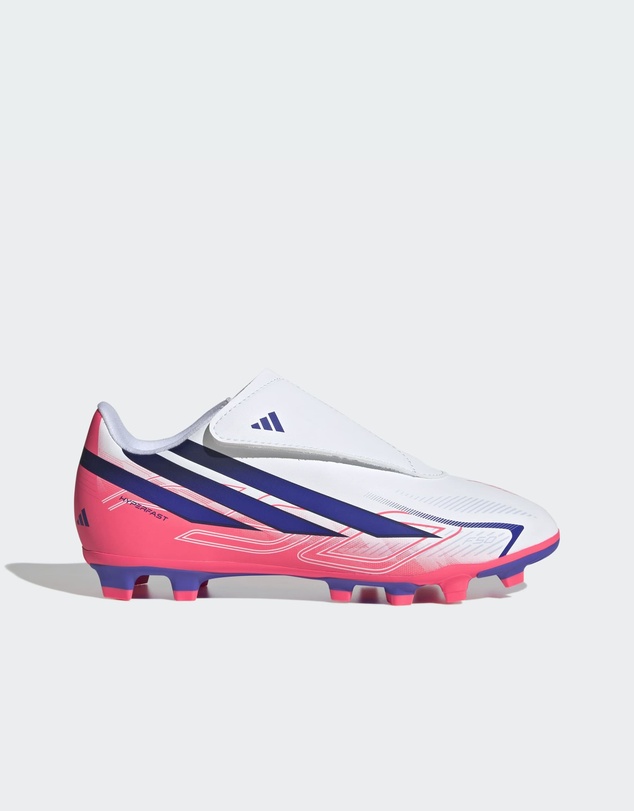 adidas Performance - F50 Hyperfast Club Velcro Firm Ground / Multi Ground Foot Football Ball Boots Kids