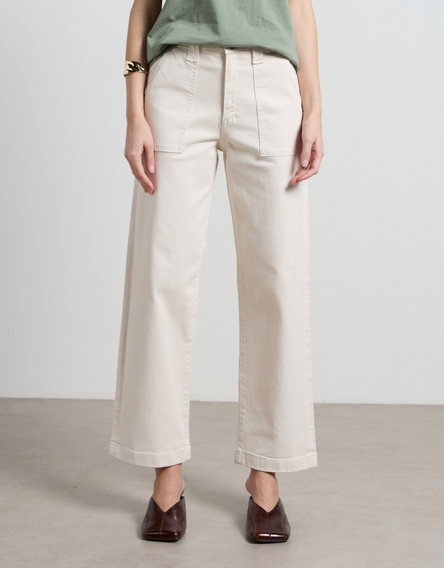 DRICOPER DENIM - Marfa Cream Trousers