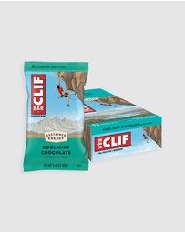 CLIF - Cool Mint Choc (49mg Caffeine) Energy Bar - 12x68g