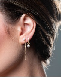 Georgini - Globe Gold Earrings