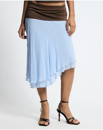 Light Blue & Brown