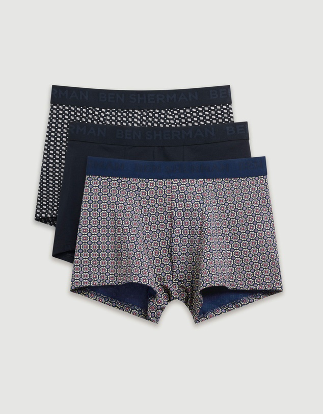 Ben Sherman - 3 Pack Geo Mix Underwear