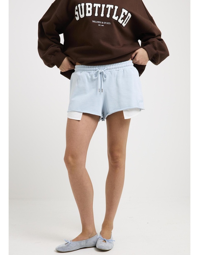 Subtitled - Aloha Cropped Fleece Shorts
