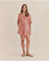 Amelius - Maelle Belted Linen Short