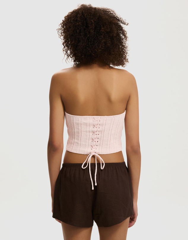Cotton On - Textured Knit Bandeau