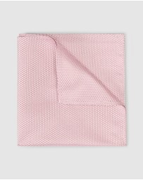 Politix - Silk Textured Two-tone Pocket Square