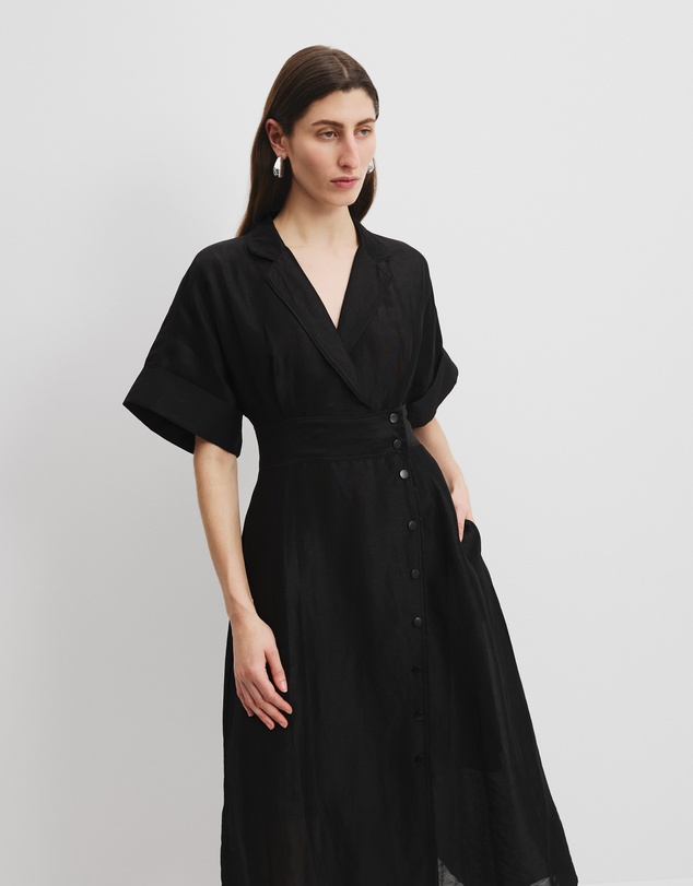 Country Road - Wrap Front Midi Dress