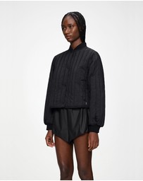 RAINS - Banja Liner Bomber Women's Jacket Black