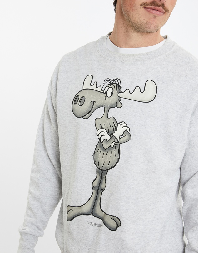 Vintage by The Real Deal - Pre Loved - 1996 The Adventures of Rocky and Bullwinkle Sweatshirt