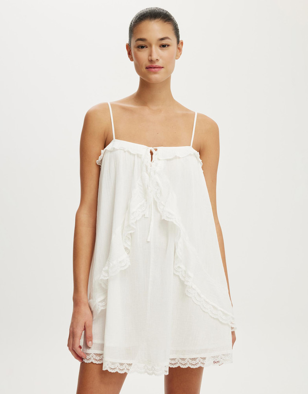 Cotton On - Cleo Ruffle Mini Dress