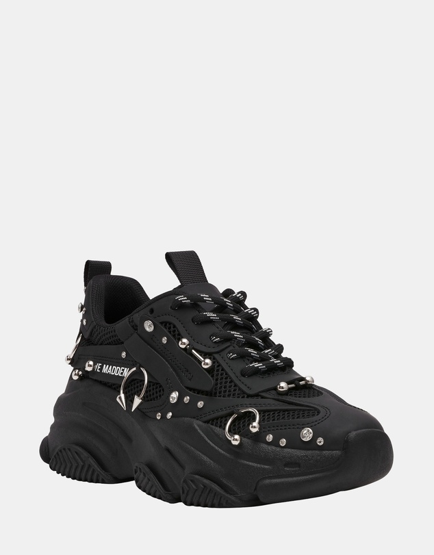 Steve Madden - Possession-P Black Sneakers
