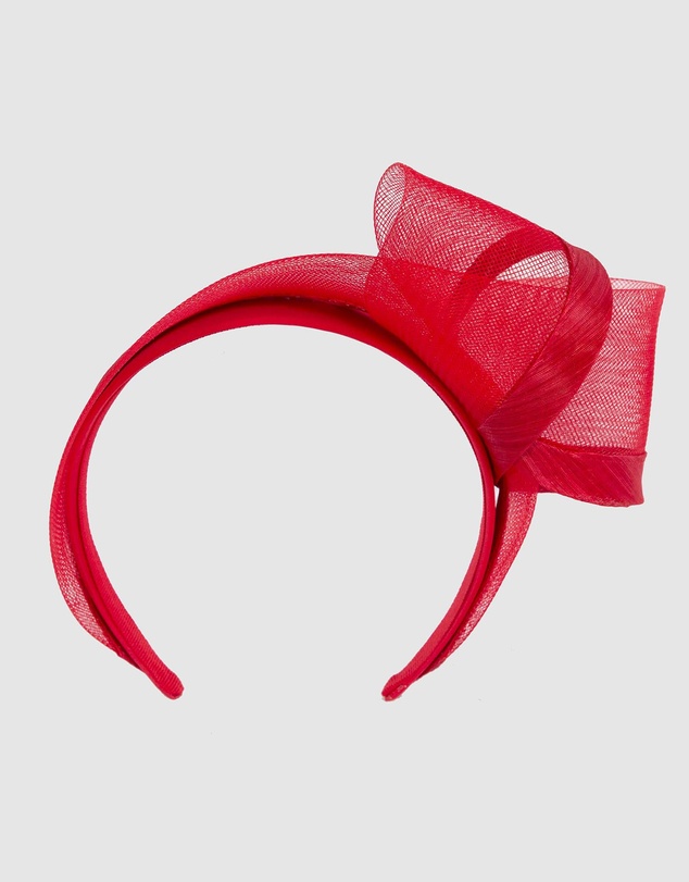 Fillies Collection - Red Headband Fascinator