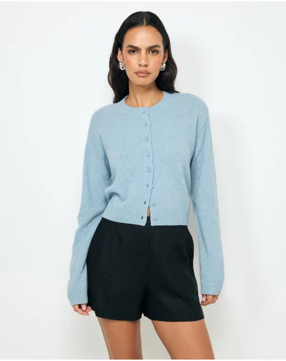 AERE - Sadie Merino Wool Cardigan