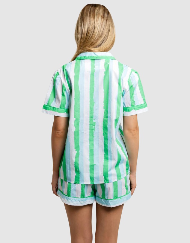 Sant And Abel - Women's Drawbertson Wild Stripes Short PJ Set