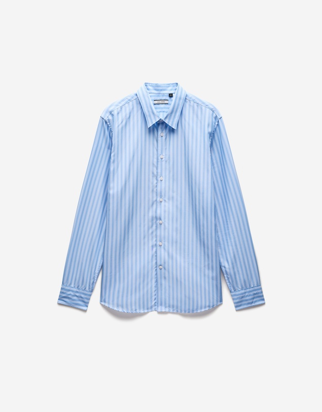Calibre - Fluid Stripe Shirt Pale Blue
