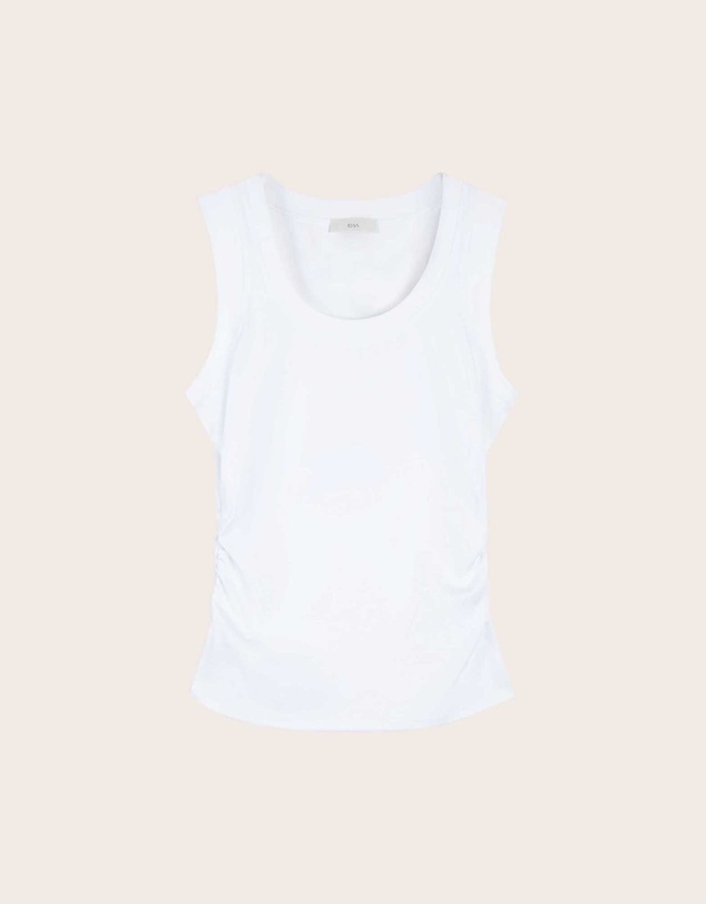 IDA+S - Mae White Tank Top