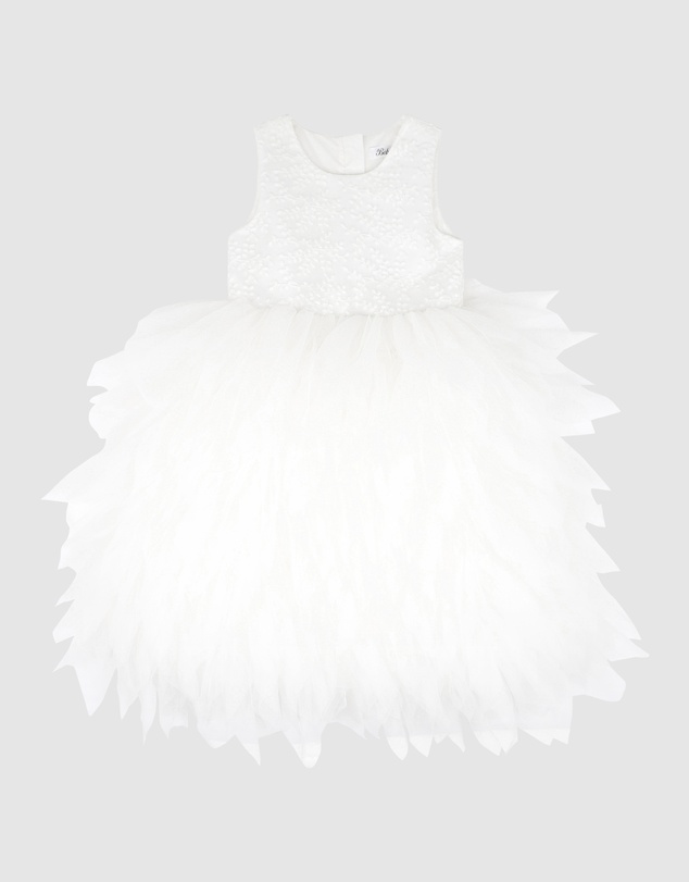 Bebe by Minihaha - Waterfall Tulle Dress Ankle Length 3-7 Yrs
