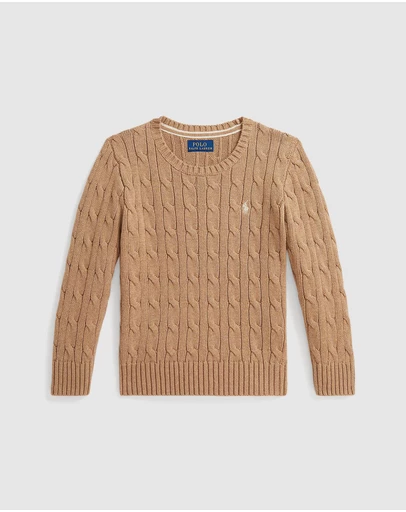 Polo Ralph Lauren - Cable-Knit Cotton Sweater - Kids