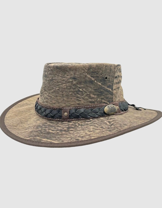 Jacaru - Jacaru 1133 Roo Nomad Traveller Hat Stonewash