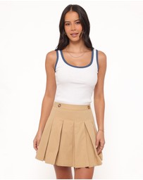 Petal & Pup - Juanita Knit Top - White