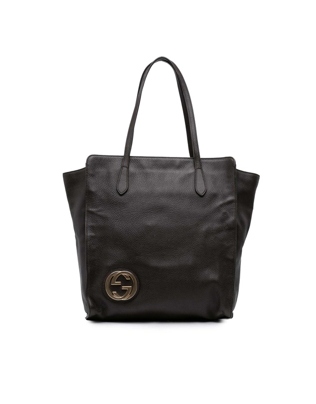 Pre-Loved by Azura Reborn - Pre-Loved Dollar Calfskin Interlocking G Tote