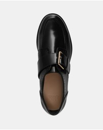 Wittner - Fredi Leather Monk Strap Loafers