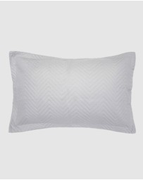 Bambury - Herringbone Embossed Coverlet Set