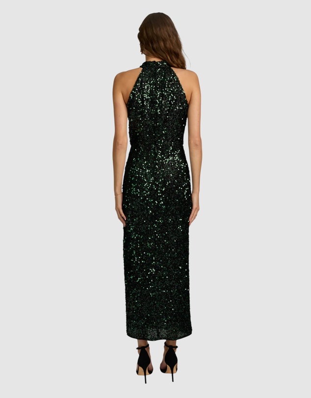 Romance by Honey and Beau - Marionne High Neck Maxi Dress