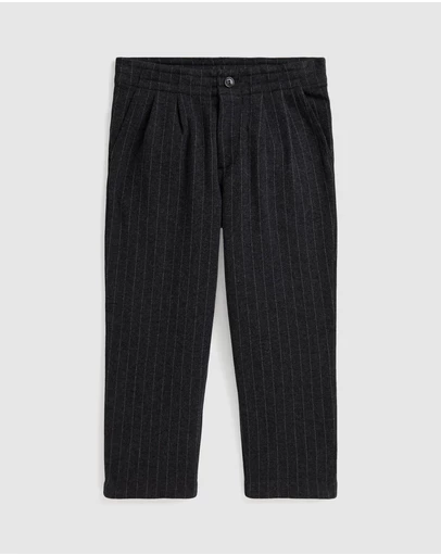 Polo Ralph Lauren - Chalk-Stripe Knit Pants - ICONIC EXCLUSIVE - Kids