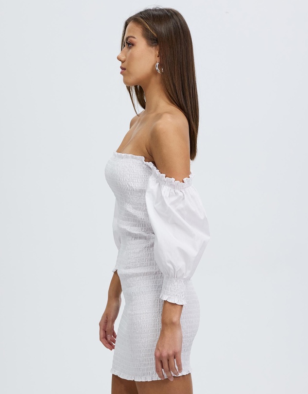 Third Form - Blur Out Off Shoulder Dress