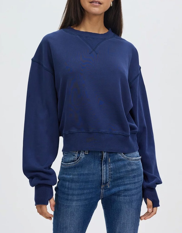 DRICOPER DENIM - Gemma Navy Loose Sweats