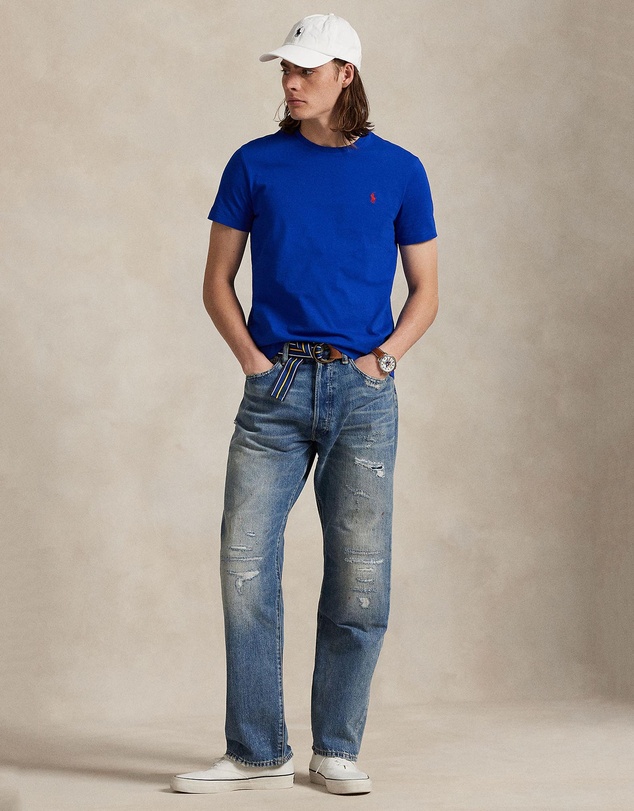 Polo Ralph Lauren - ICONIC EXCLUSIVE - Custom Slim Fit Jersey Crewneck T-shirt
