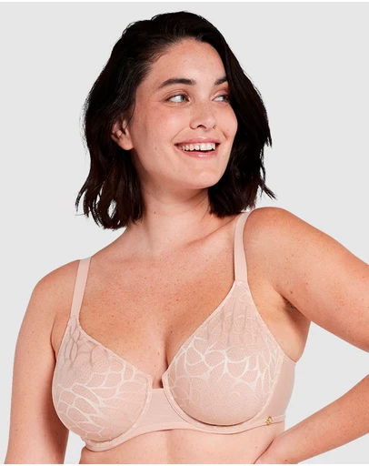 Sans Complexe - Perfect Curves Smooth Lace Wired T-Shirt Bra