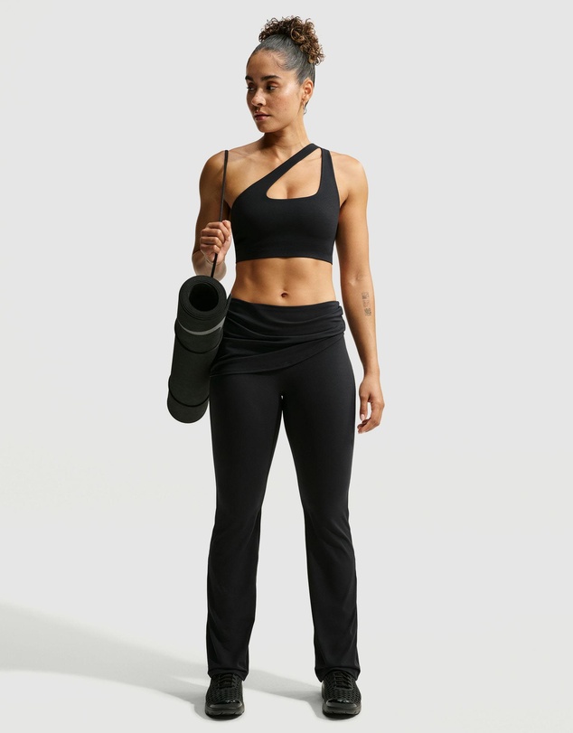 Nike - Zenvy Dri-FIT Mid-Rise Pants with Layered Skirt