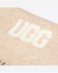 Ozwear Connection Uggs - Ugg Logo Cashmere Aus Wool Woven Scarf