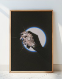 Olive et Oriel - Glitter Hand by Samantha Hearn Art Print