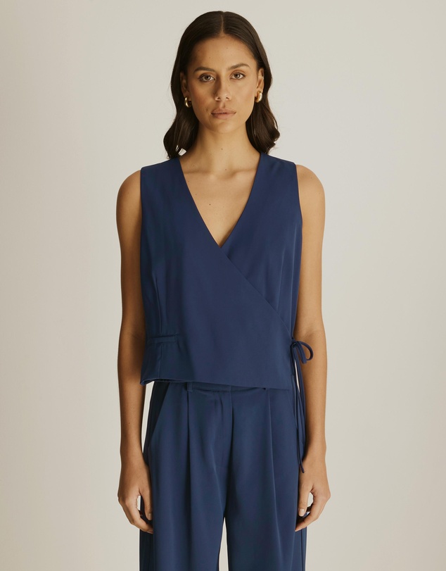 Atmos&Here - Freida Wrap Vest Top